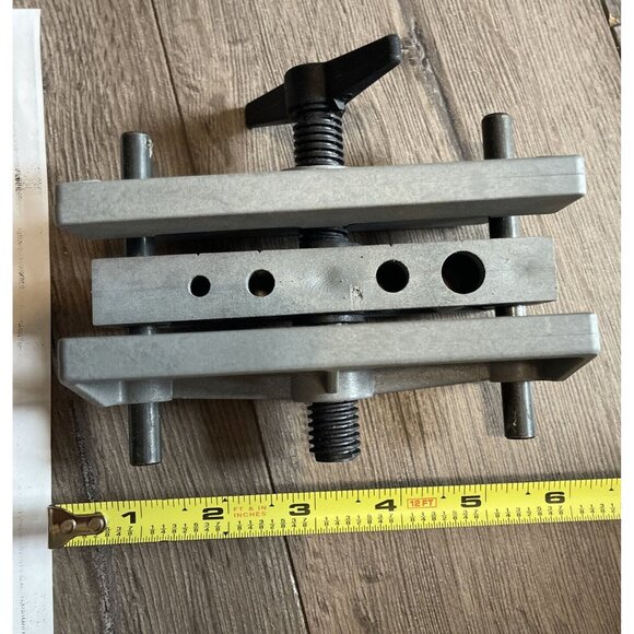 Vintage‎ Leichtung Doweling Jig Double Edge To Edge Woodworking Metal Boyne - Picture 4 of 5